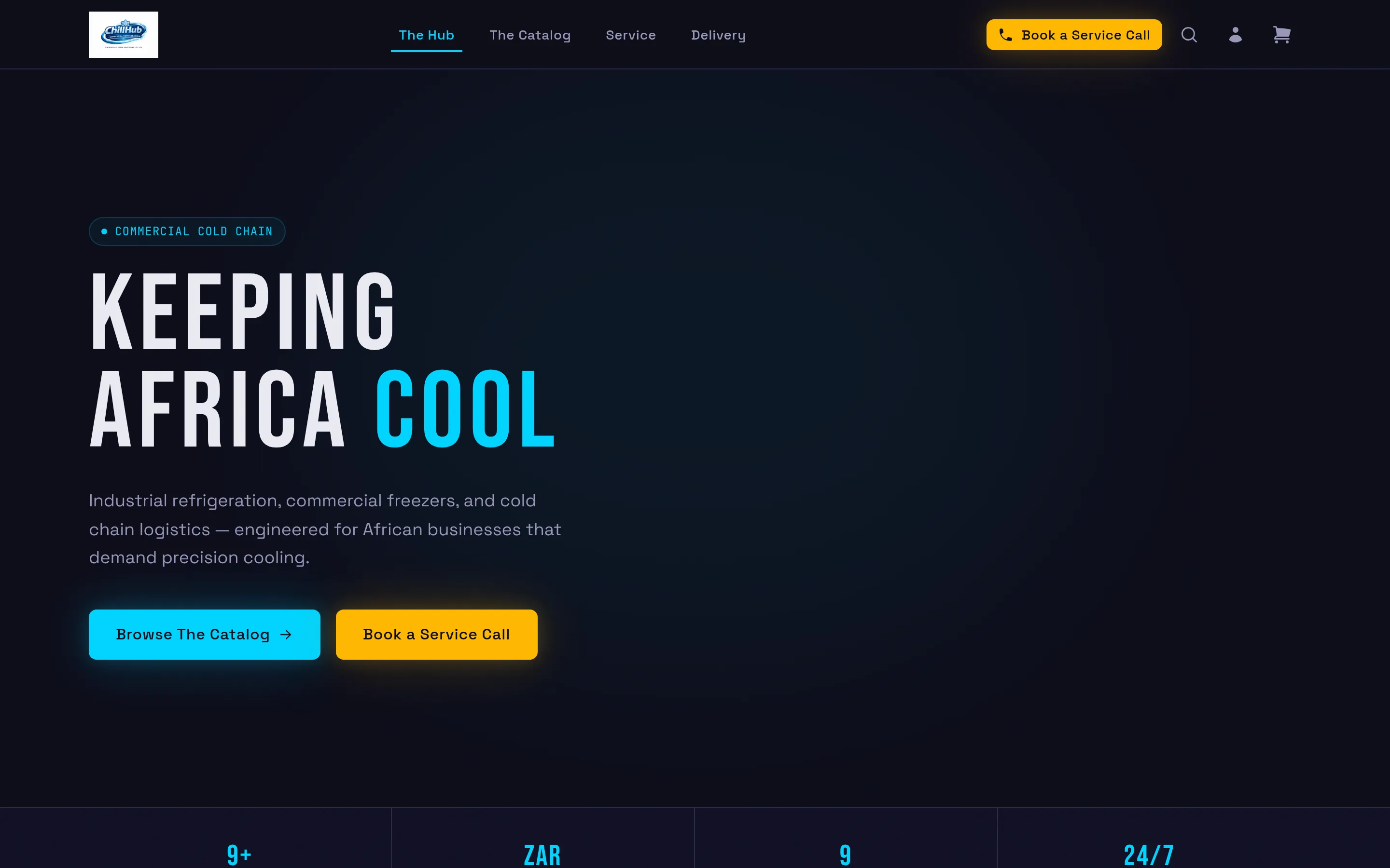 ChillHub — website screenshot